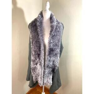 Lauren Michelle Faux Fur Vest (onesize)